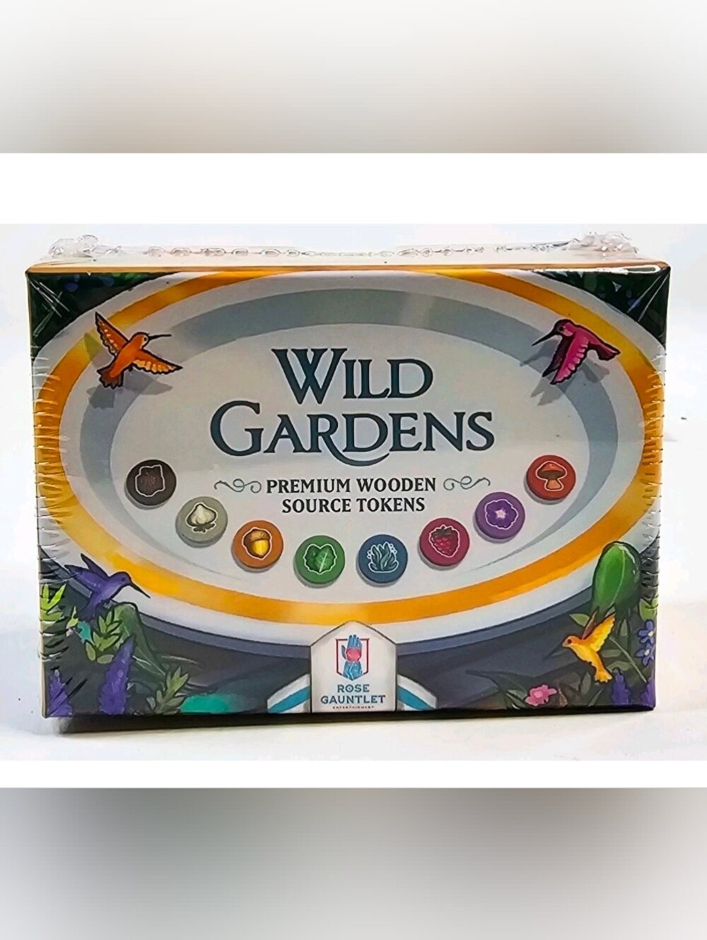 New Wild Gardens: Premium Wooden Source Tokens